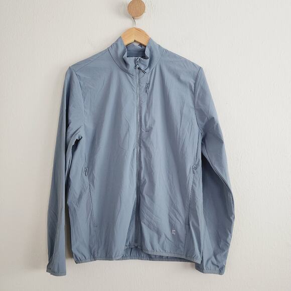 NEW Everlane Men's Sport Lightweight Windbreaker Full Zipper Mockneck Jacket